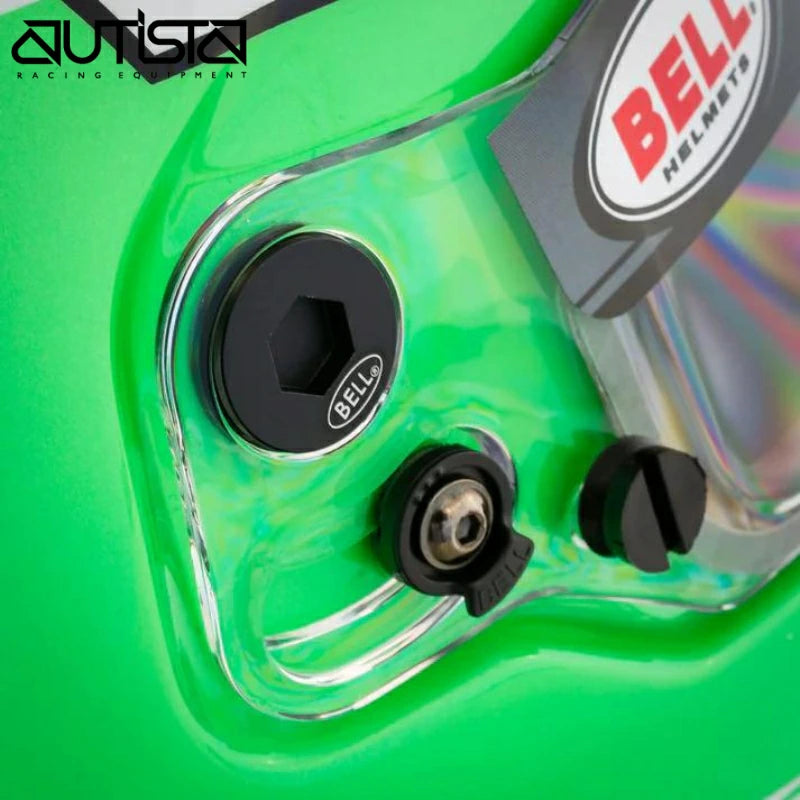 BELL RACING HELMET | KC7-CMR CHAMPION GREEN