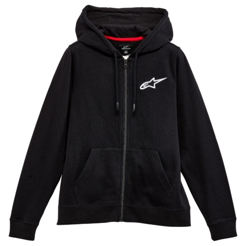 アルパインスターズ ジップパーカー フーディー WOMEN'S AGELESS CHEST HOODIE