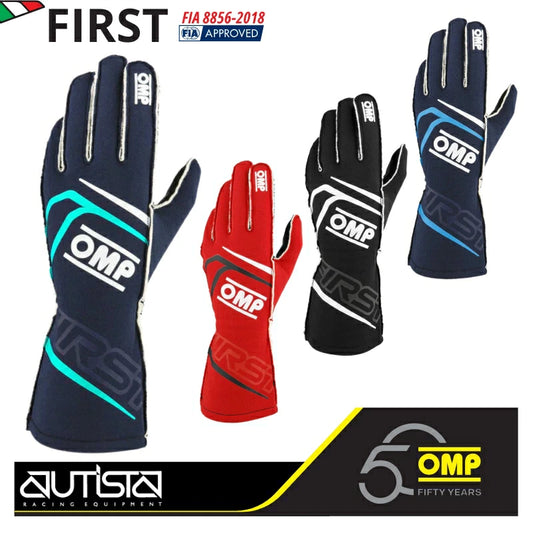 OMP FIRST GLOVES FIA 8856-2018