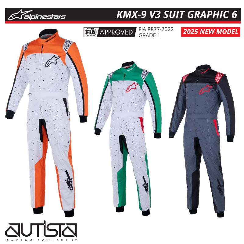 【2025NEW】アルパインスターズ KMX-9 V3 SUIT GRAPHIC 6