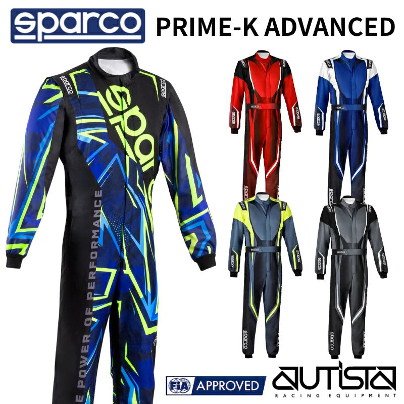 【2025NEW】スパルコ レーシングスーツ プライムケー アドバンス Sparco PRIME K ADVANCED FIA8877-2022公認