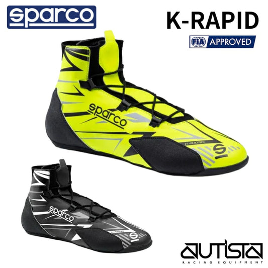 【2025NEW】スパルコ レーシングシューズ  ケーラピッドレース カート用 Sparco K-RAPID LACE FIA8877-2022公認