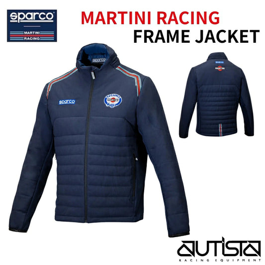 <2026NEW>スパルコ マルティニレーシング アウター ジャケット FRAME JACKET MARTINI フレームジャケットマルティニ SPARCO