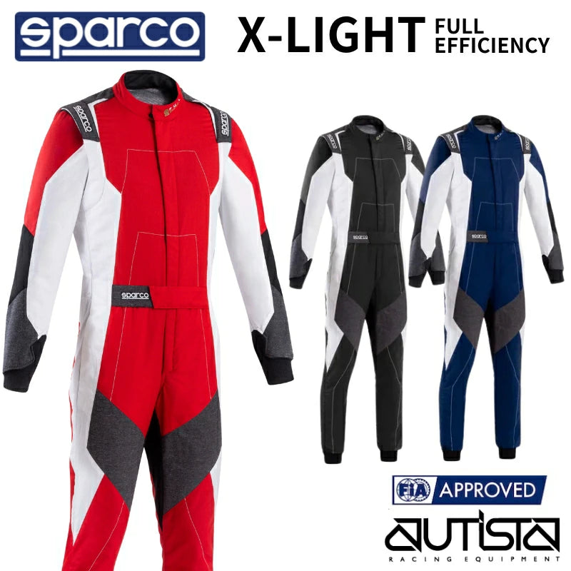【2025NEW】スパルコ レーシングスーツ エックスライト 四輪用 Sparco X-LIGHT FULL EFFICIENCY FIA8859-2018公認