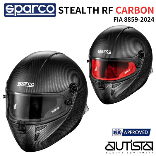 スパルコ ヘルメット STEALTH RF CARBON FIA公認 Sparco ステルスカーボン 4輪 走行会 フルフェイスヘルメット
