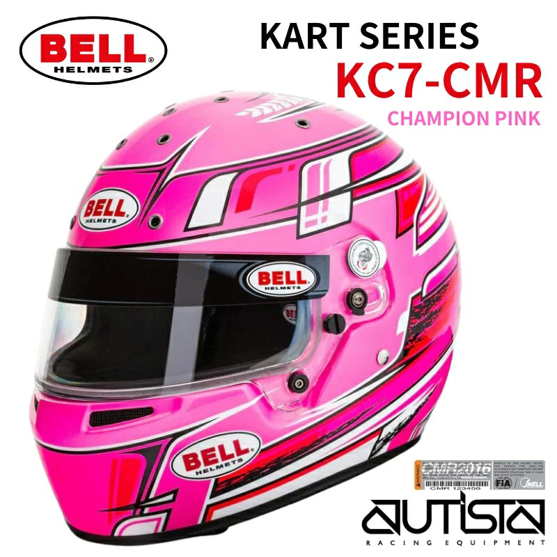 BELL RACING HELMET | KC7-CMR CHAMPION PINK