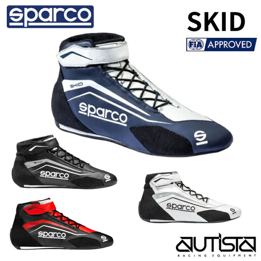 【2025NEW】スパルコ レーシングシューズ スキッド 四輪用 Sparco SKID FIA8856-2018公認