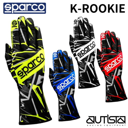 【2025NEW】スパルコ レーシングカートグローブ ケールーキー カート用  Sparco K-ROOKIE