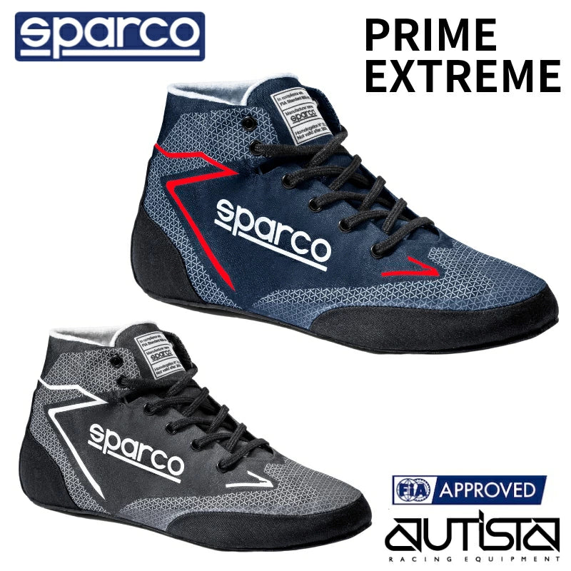【2025NEW】スパルコ レーシングシューズ プライム エクストリーム 四輪用 Sparco PRIME EXTREME FIA8856-2018公認