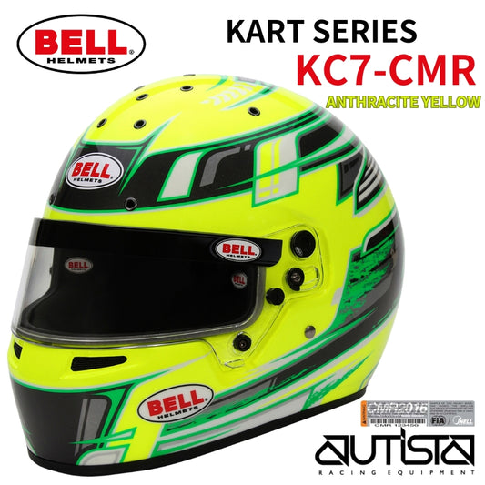 BELL ベル ヘルメット KC7-CMR CHAMPION YELLOW カート用 SNELL-FIA CMR-2016 レーシングヘルメット レーシングカート レース 走行会