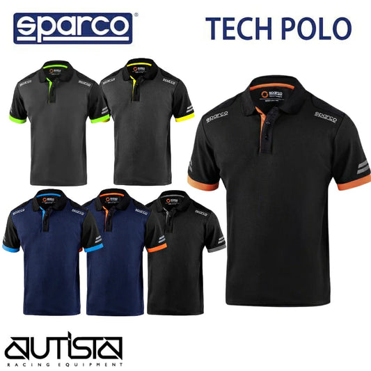 【2025NEWカラー追加】スパルコ テック ポロ メカニックウエア SPARCO TECH POLO チームウェア
