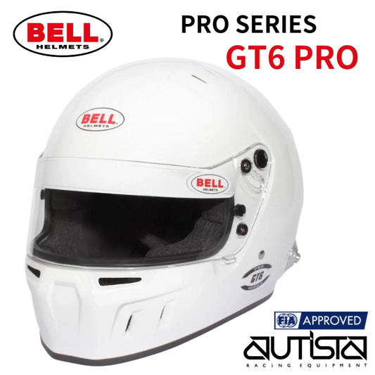 BELL RACING HELMET |GT6 PRO WHITE
