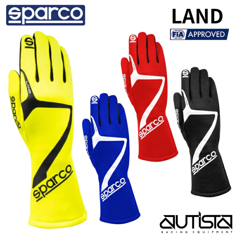 【2025NEW】スパルコ レーシンググローブ ランド 四輪用 Sparco LAND FIA8856-2018公認
