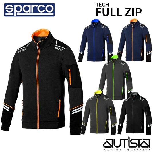 【2025NEWカラー追加】スパルコ テック フルジップ メカニックウエア SPARCO TECH FULLZIP チームウェア