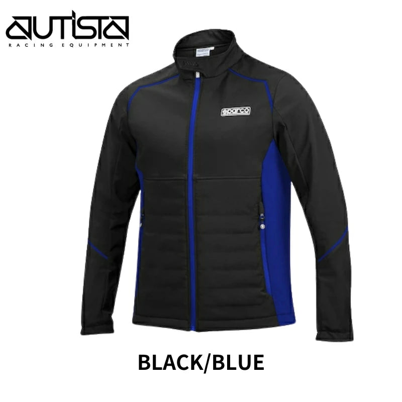 スパルコ ソフトシェル 2022年モデル Sparco SOFTSHELL チームウェア アウター 色廃番 グレー・ブラックブルー