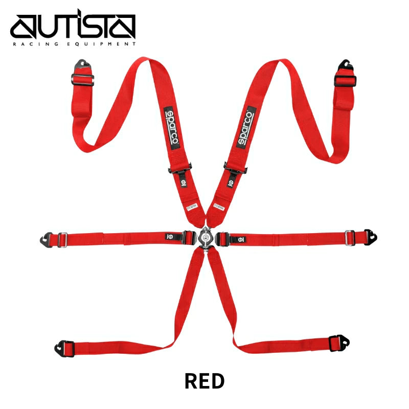 <2026NEW>スパルコ レーシングハーネス 四輪用 6点式 COMPETITION H-3 STEEL コンペティションH-3スチール