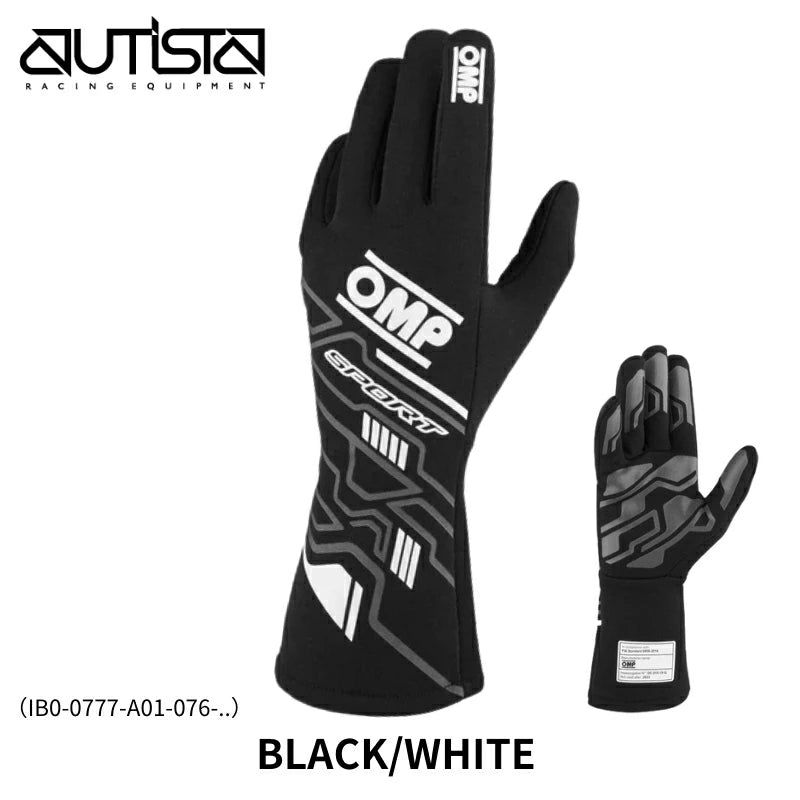 OMP SPORT GLOVES FIA 8856-2018