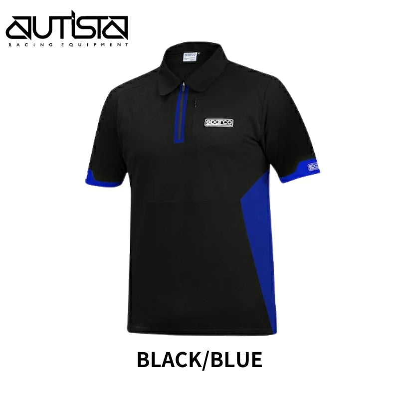 スパルコ ポロ ジップ 2022年モデル Sparco POLO ZIP チームウェア ポロシャツ