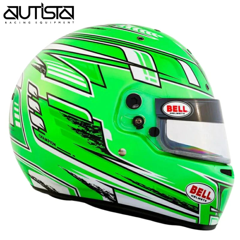 BELL RACING HELMET | KC7-CMR CHAMPION GREEN