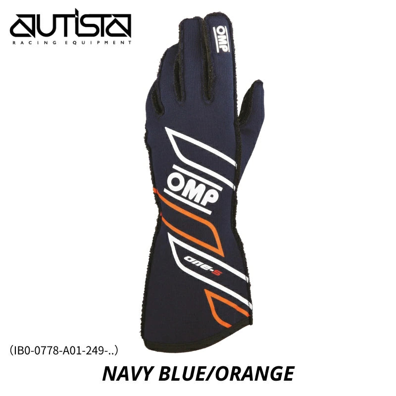 OMP レーシンググローブ 4輪用 ONE-S オーエムピー ワンエス FIA8856-2018公認 外縫い 走行会 レース 四輪用レーシンググローブ 2025NEWモデル