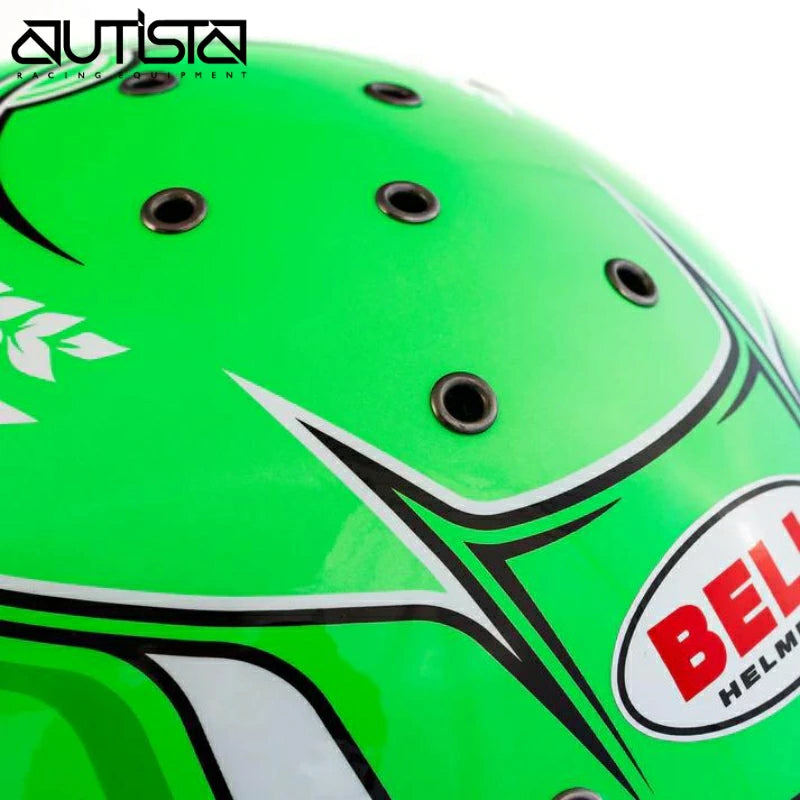 BELL RACING HELMET | KC7-CMR CHAMPION GREEN