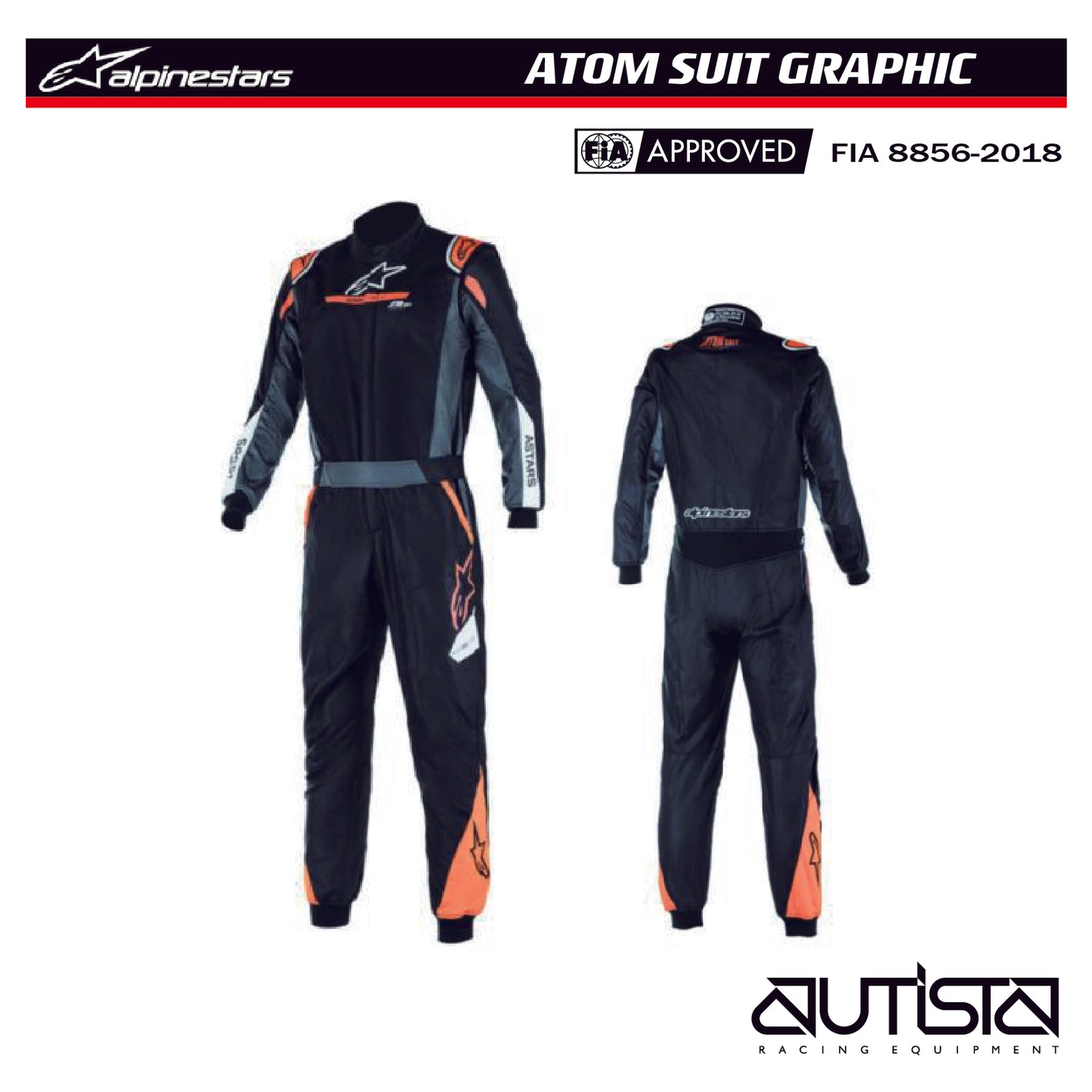 アルパインスターズ ATOM SUIT GRAPHIC  2025.1