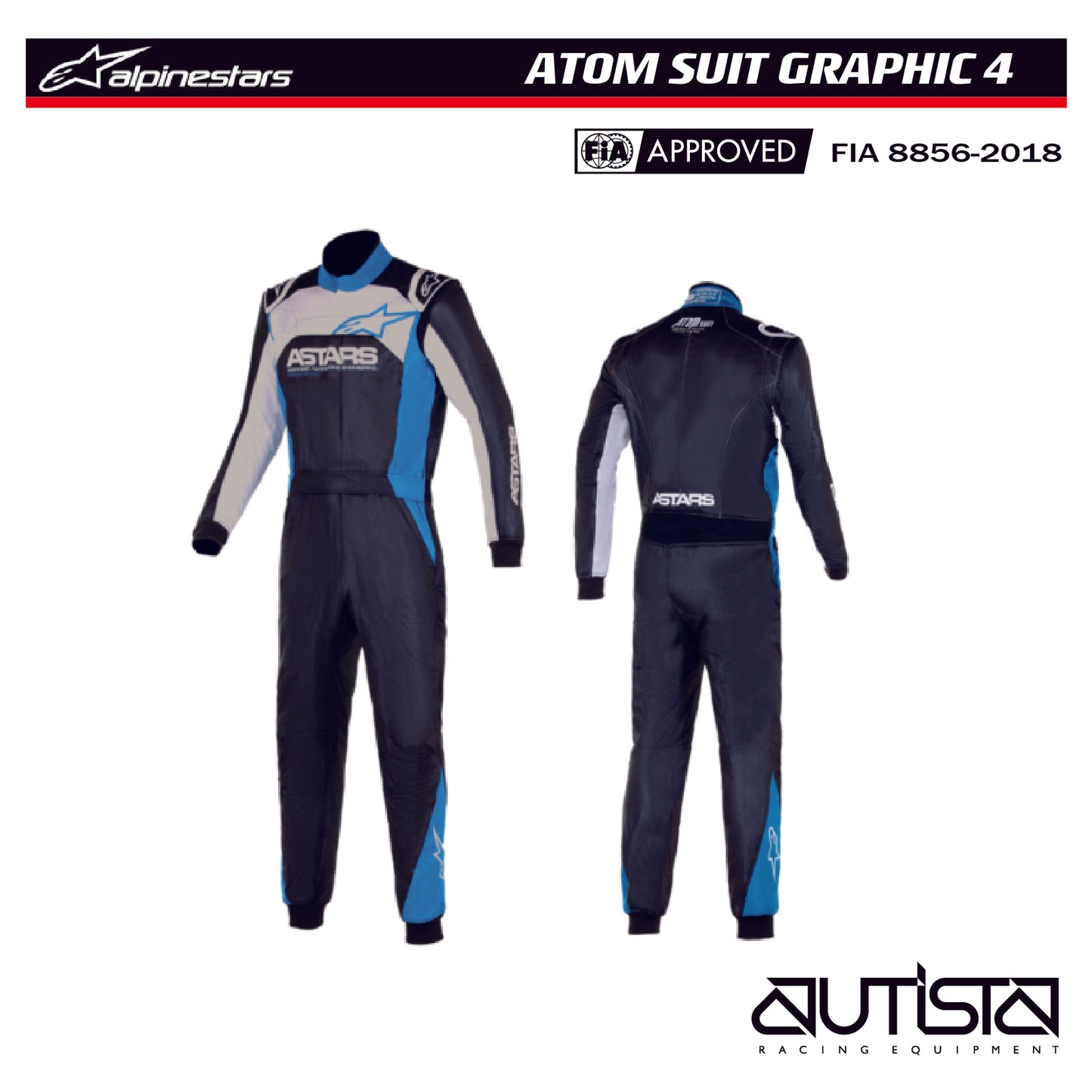 アルパインスターズ ATOM SUIT GRAPHIC 4 2025.1