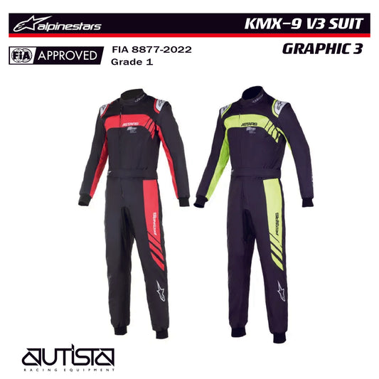 アルパインスターズ KMX-9 V3 GRAPHIC 3 SUIT 2025.1