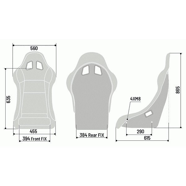 【トヨタ86ZN8専用】スパルコ REV-J QRT シートレールセット