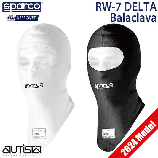 スパルコ フェイスマスク RW-7 2024年モデル FIA公認 バラクラバ アンダーウェア 4輪 走行会