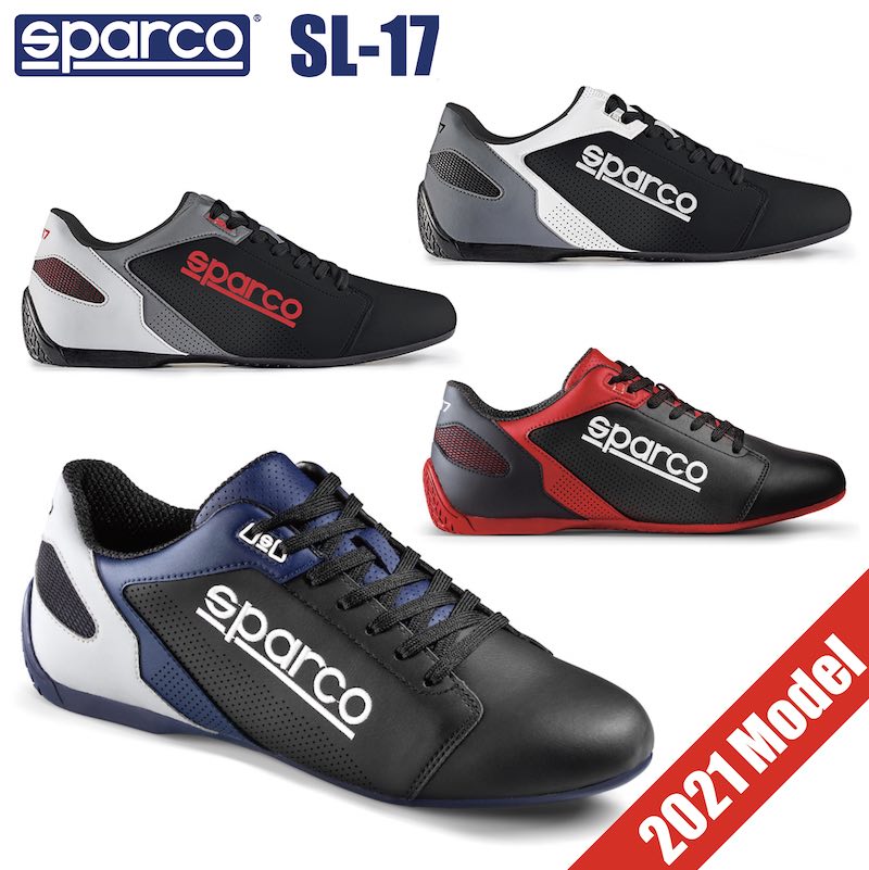 <SALE>ドライビングシューズ スパルコ SL-17 靴 レーシングソールカジュアル