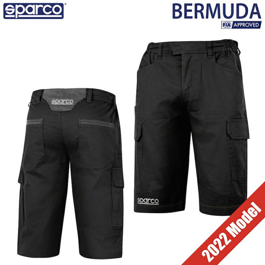 スパルコ メカニックパンツ バミューダ カーゴ 2022年モデル Sparco BERMUDA CARGO ハーフパンツ カーゴパンツ