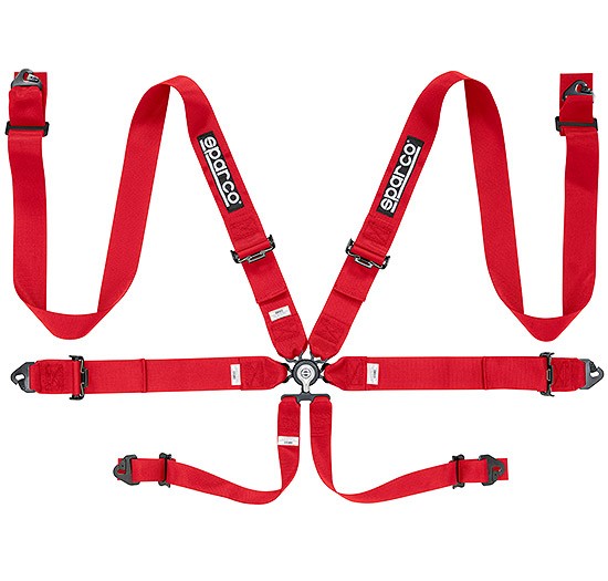 スパルコ 04818RAC ハーネス 6点式シートベルト