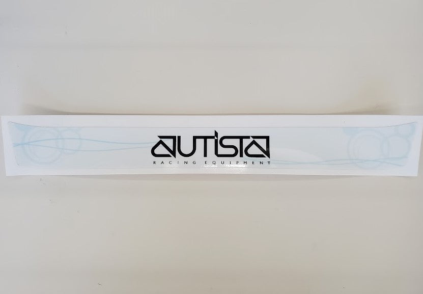 アウティスタオリジナル バイザーステッカー