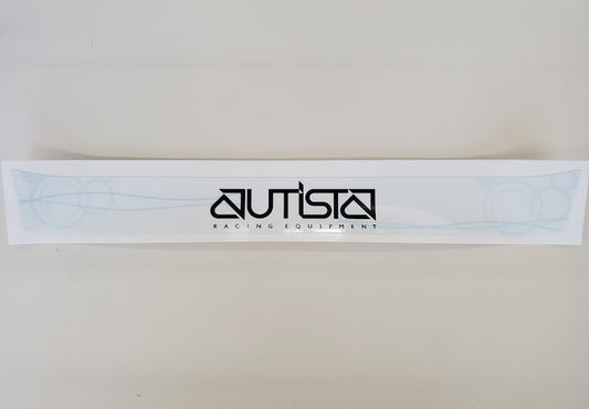 アウティスタオリジナル バイザーステッカー