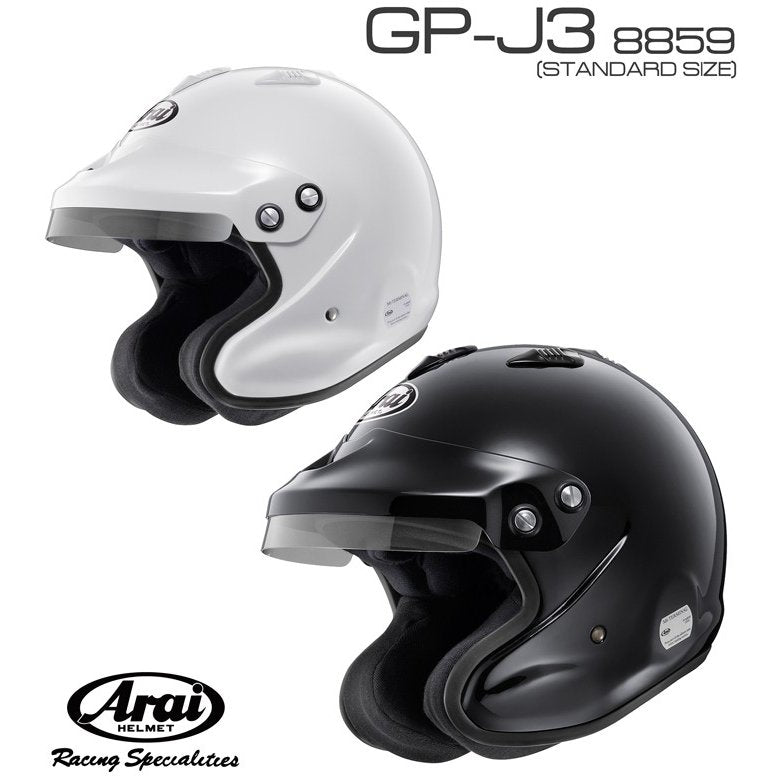 arai helmet gp-j3 アライヘルメット Arai ヘルメット GP-J3 8859 オープンフェイス ホワイト ブラック SNELL SA FIA8859 スネル – スパルコ専門店アウティスタ