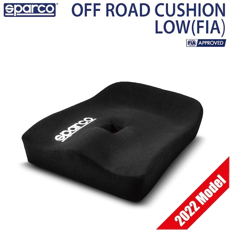 スパルコ オフロードクッション ロー FIA公認 2022年モデル OFF ROAD CUSHION LOW シートクッション