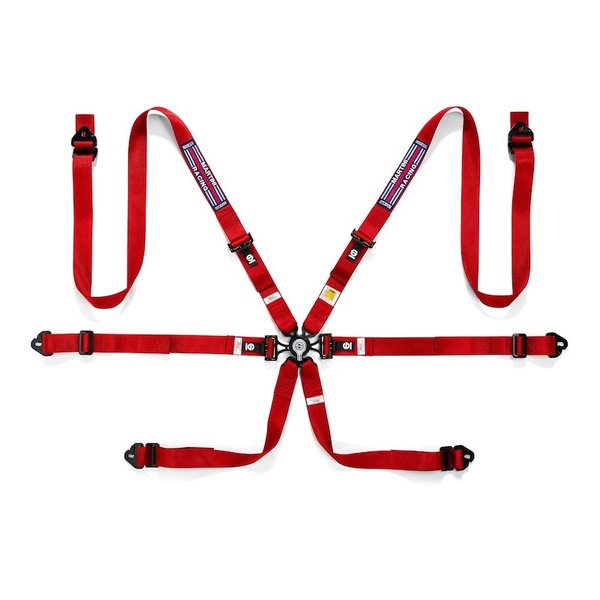 マルティニレーシング ハーネス 04834HPDMR FIA公認 2022年モデル スパルコ SPARCO MARTINI RACING HARNESSES シートベルト 6点式