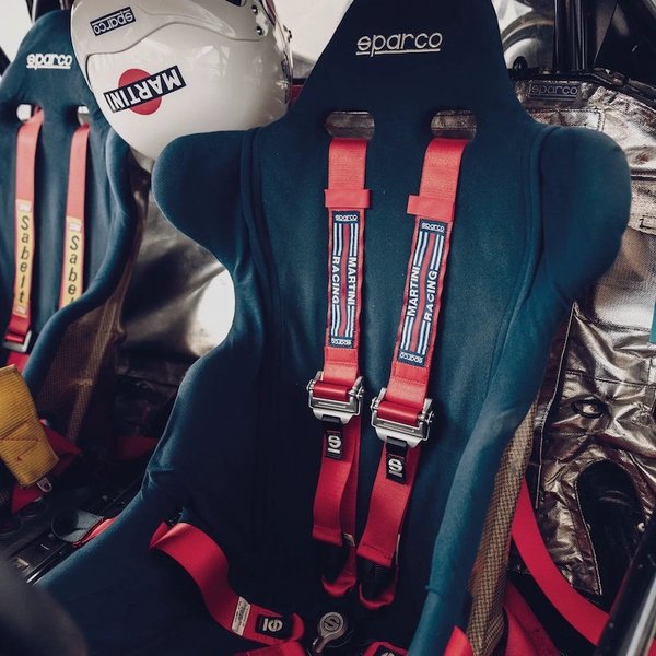 マルティニレーシング ハーネス 04834HPDMR FIA公認 2022年モデル スパルコ SPARCO MARTINI RACING HARNESSES シートベルト 6点式