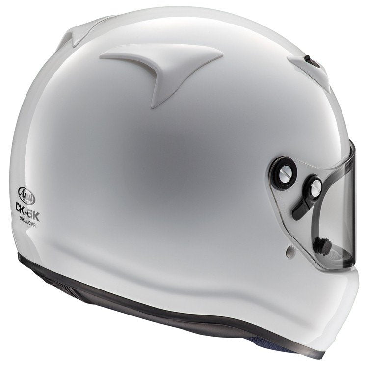 ヘルメット Arai アライ フルフェイスヘルメット ホワイト CK-6K ジュニア カート SNELL FIA CMR2016 スネル