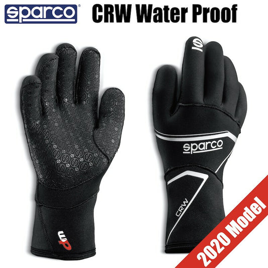スパルコ レーシンググローブ CRW ウォータープルーフ 耐水 レコード レーシング カート