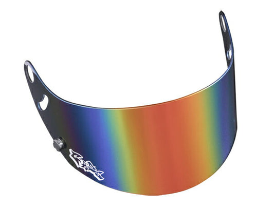 ヘルメット バイザー GAZE ゲイズ ミラーバイザー (レッド) アライヘルメット GP-6 SK-6 シリーズ