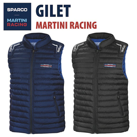 Sparco MARTINI RACING GILET スパルコ マルティニ レーシング ジレット ベスト レーシングウェア アウター