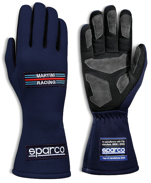マルティニレーシング グローブ ランド FIA公認 2022年モデル SPARCO MARTINI RACING LAND スパルコ レーシンググローブ 4輪 走行会