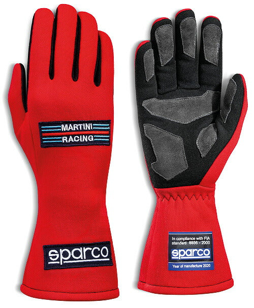 マルティニレーシング グローブ ランド FIA公認 2022年モデル SPARCO MARTINI RACING LAND スパルコ レーシンググローブ 4輪 走行会