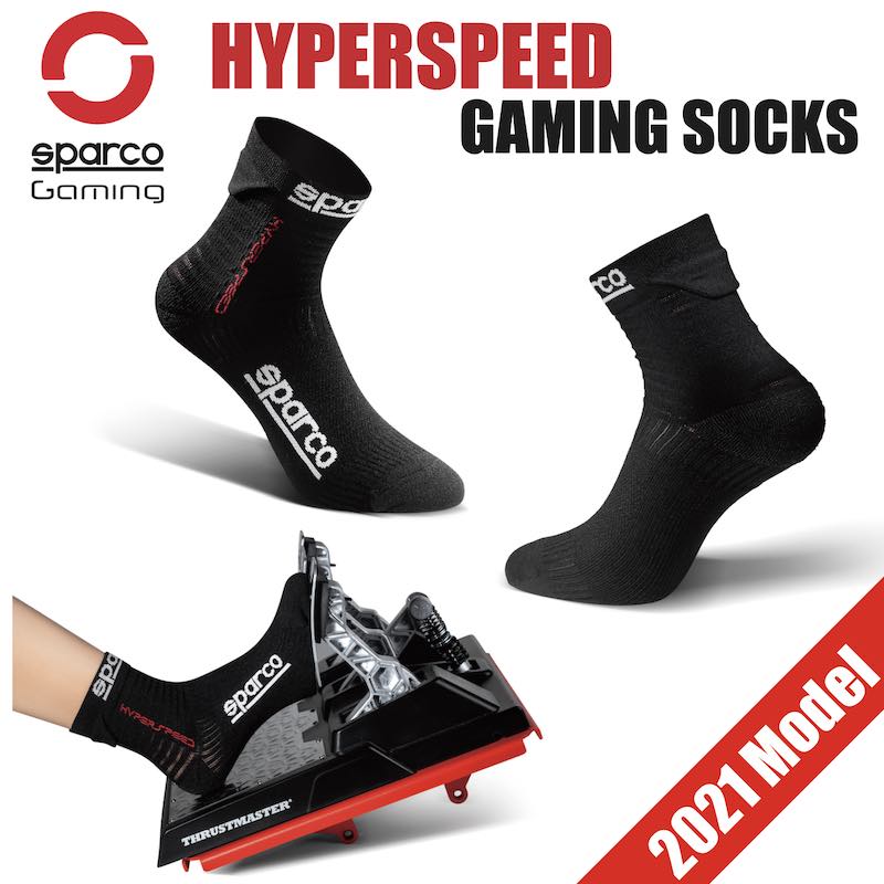 スパルコ ゲーミング ソックス ハイパースピード Sparco Gaming HYPERSPEED SOCKS