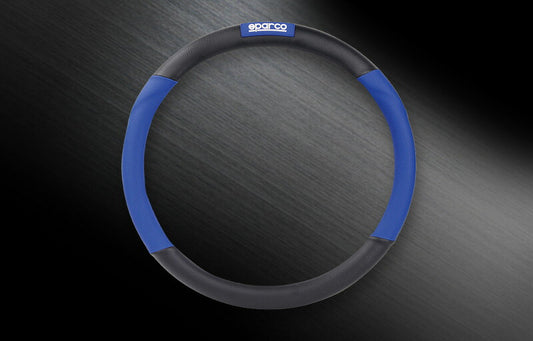 ステアリングアクセサリー スパルココルサ ステアリングカバー S ブルー SPC1109AZJS