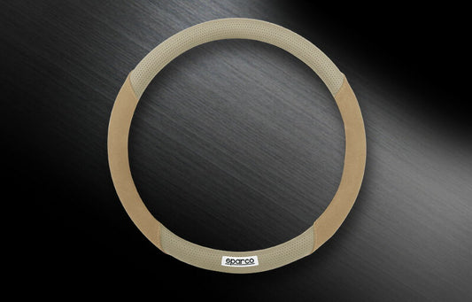 スパルココルサ ステアリングカバー S ベージュ スエード SPC1112BEJ_S