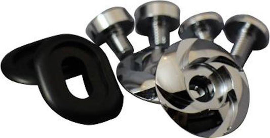 GAZE シールドネジ SCREW クロム for アライヘルメット GP-6 CK-6 SK-6 カスタム