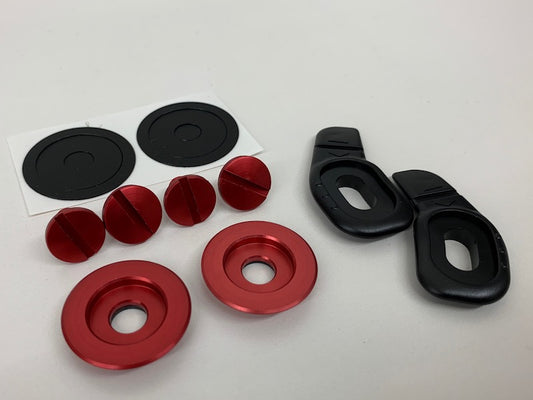 Arai アライヘルメット ネジセット for GP-6 SK-6 レッド カスタム